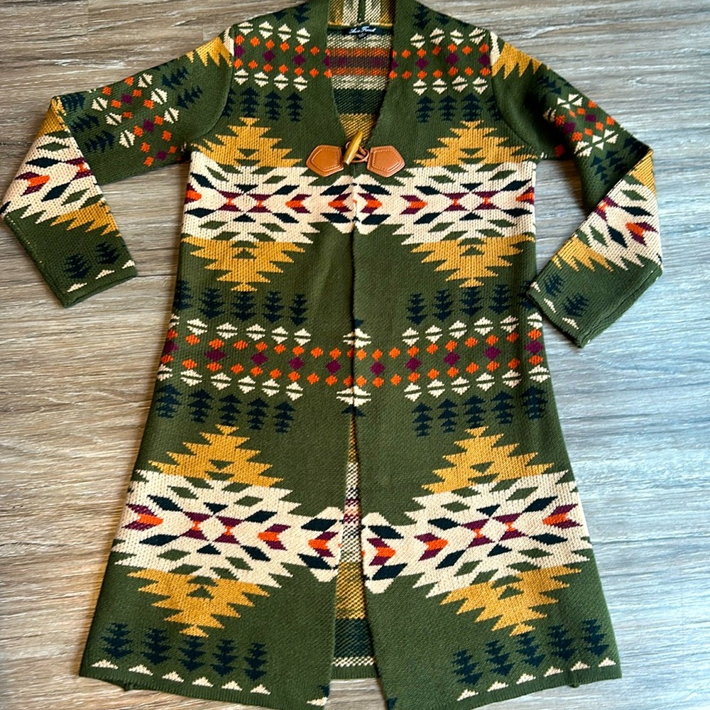 Sandero Long Cardigan, new never worn, just missing the tag